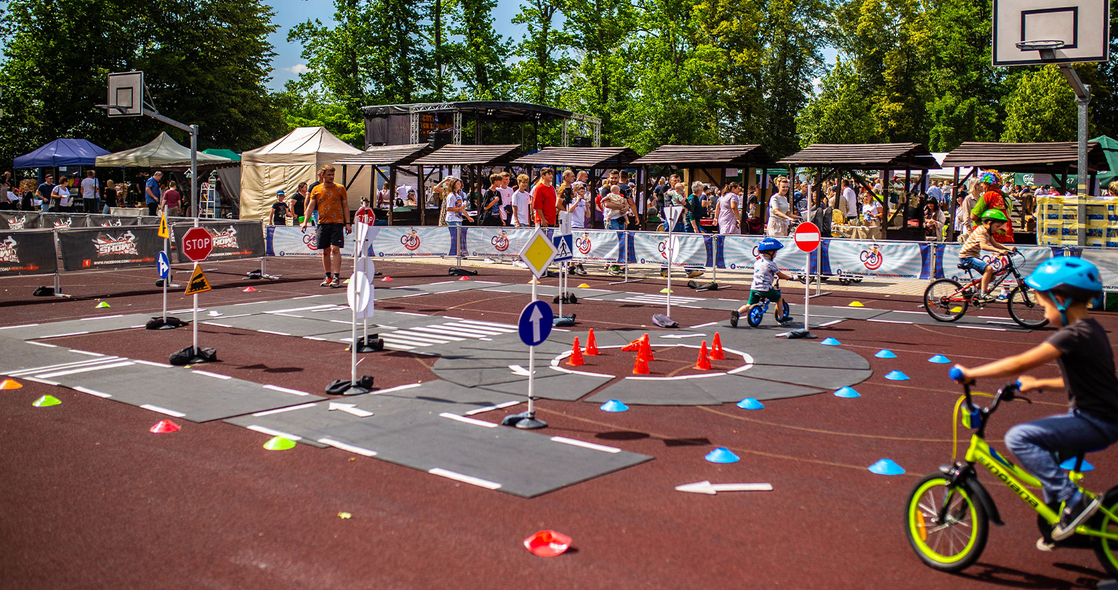 wynajem miasteczka rowerowego